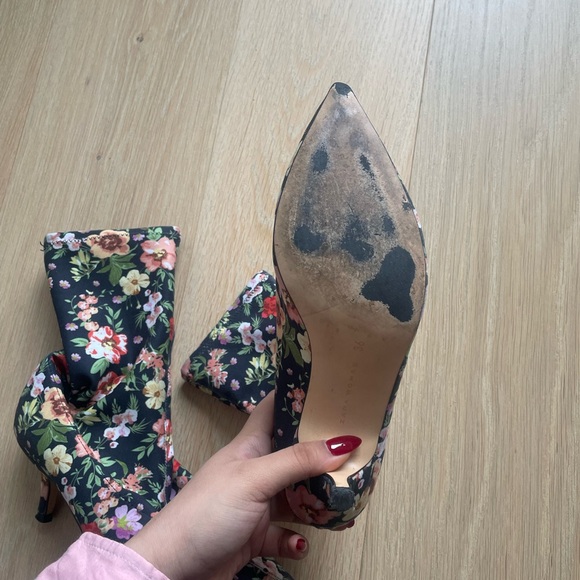 Zara floral sock boots - Picture 5 of 6